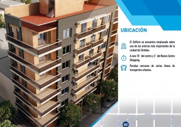 Zona Nuevocentro S/duarte Quiros 2100 a Estrenar Muy Amplio Externo con Balcon